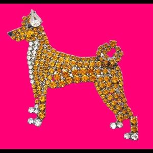 Basenji Dog Brooch - Puppy Pin - Westminster